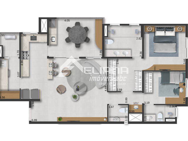 Apartamento para Venda em Santo André - 3