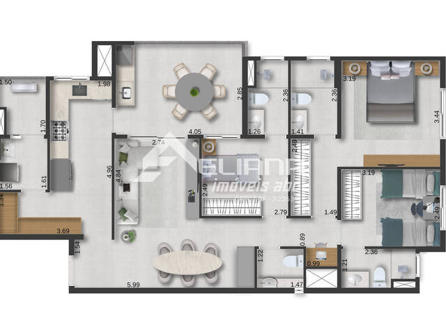 Apartamento para Venda em Santo André - 4