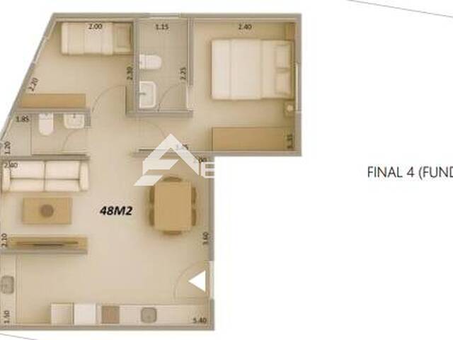 #AC6149 - Apartamento para Venda em Santo André - SP - 3