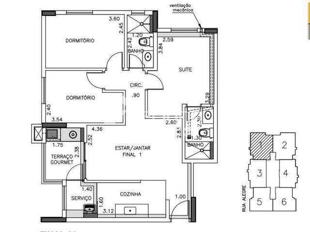 #GE10.596 - Apartamento para Venda em São Caetano do Sul - SP - 3