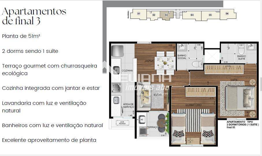 Apartamento, 3 quartos, 75 m² - Foto 22