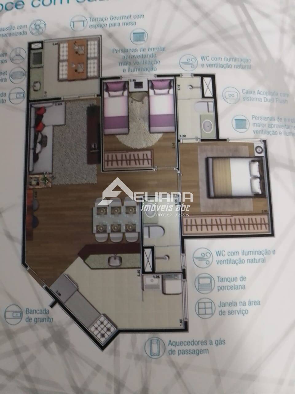 Apartamento, 2 quartos, 57 m² - Foto 43