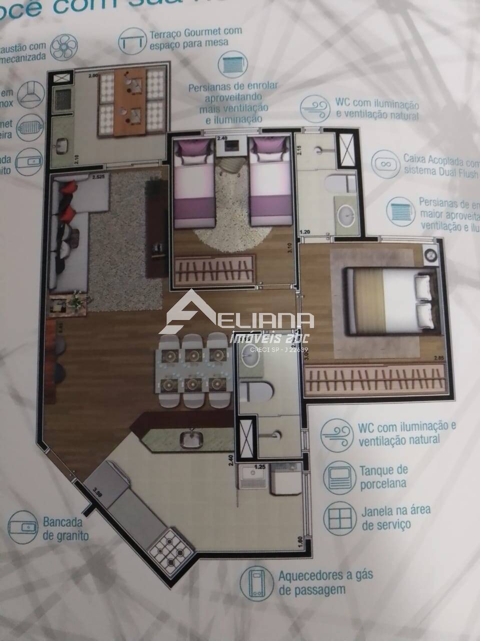 Apartamento, 2 quartos, 57 m² - Foto 42