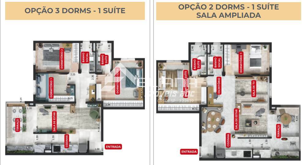 Apartamento, 3 quartos, 81 m² - Foto 2
