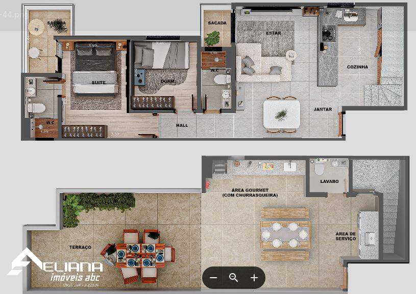 Apartamento, 2 quartos, 59 m² - Foto 8